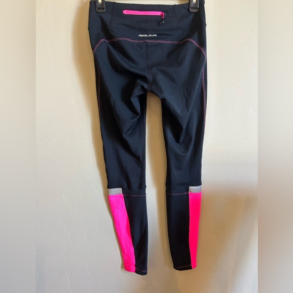 Pearl Izumi Black Pink and Silver Leggings - Picture 4 of 11